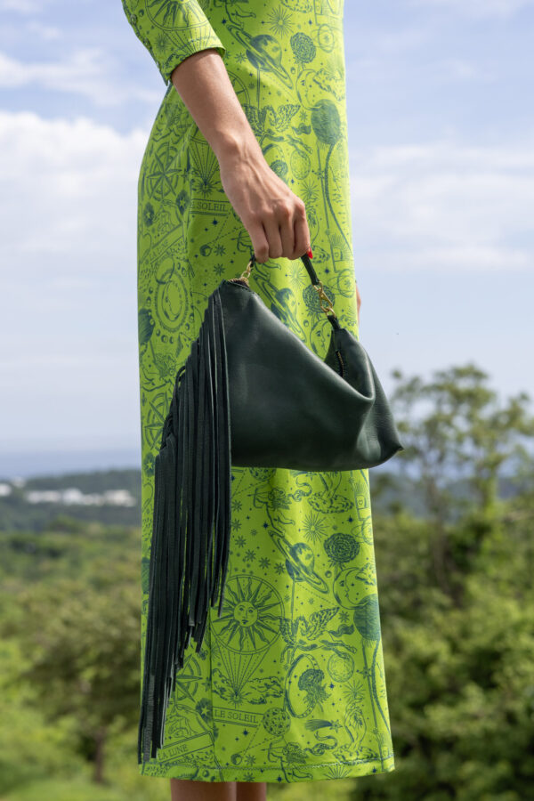 Selva Fringe - Leather Handbags - Top Handle Bags IMGL4572